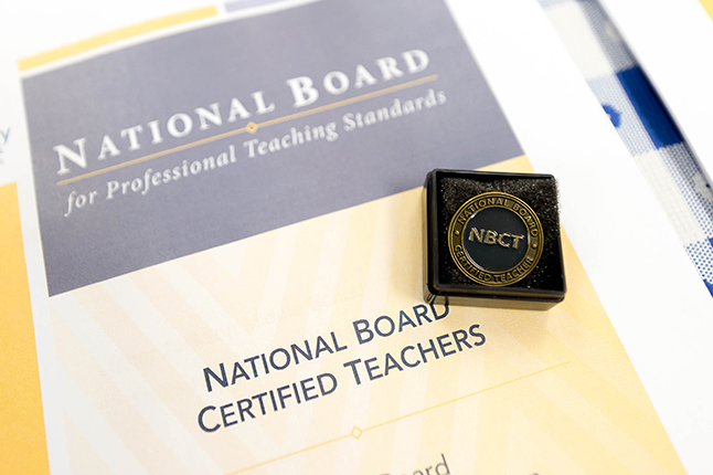 photo of front of National Board Standards booklet