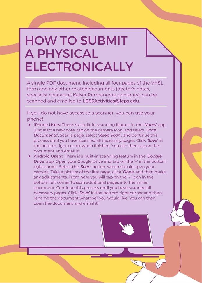 Submit a physical electronically