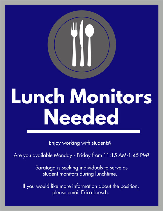 lunch monitors