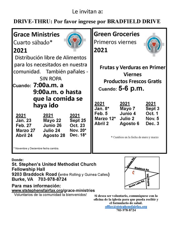 Grace  Ministries flyer