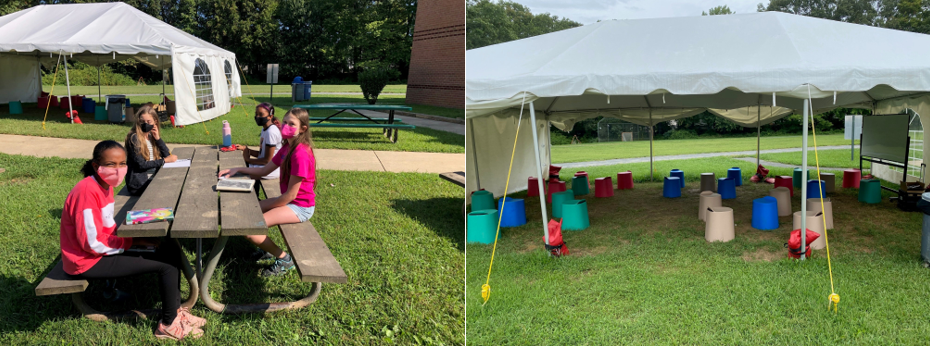 Image of outdoor seating