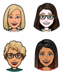 Bitmoji image depicts Clermont's Mental Wellness Team