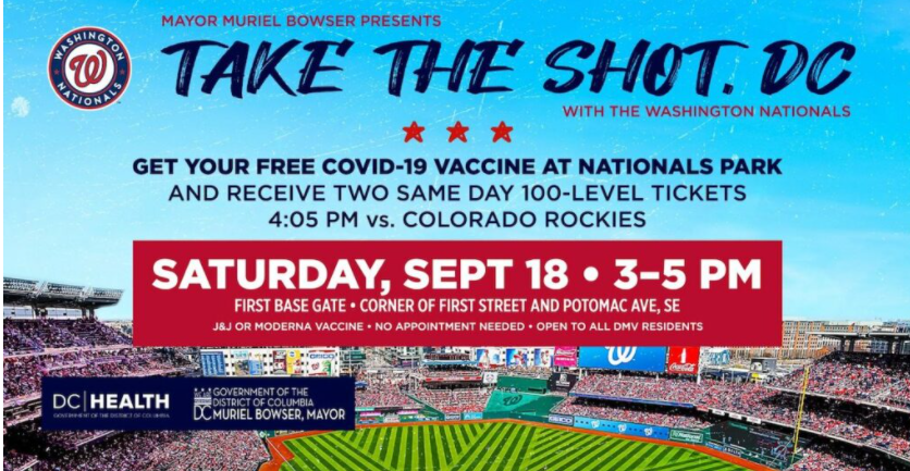 Nationals Vax Clinic 9/18/21