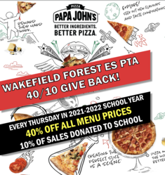 Papa John's Thursday