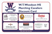 Marching Band Card