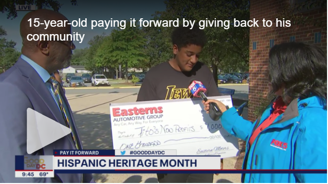 Lewis High School Student Pays It Forward