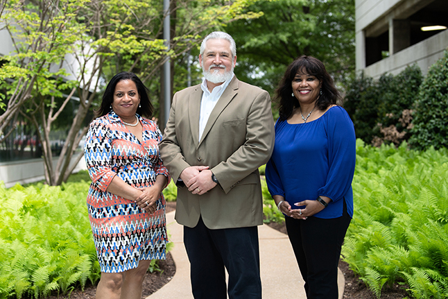 photo of Dawn Clements, Armando Peri, and Deanna Johnson