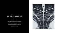 Be the bridge 1