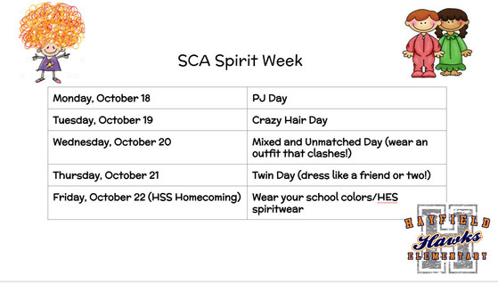 SCA Spirit Week