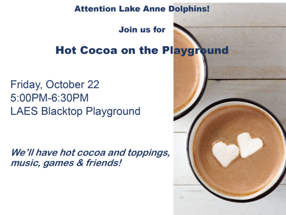 Hot cocoa on the playground