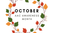 October is AAC Awareness Month graphic