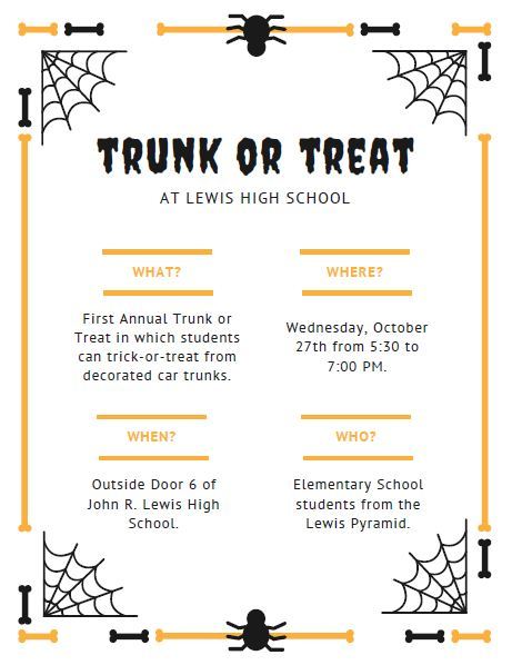 Lewis HS Trunk of Treat