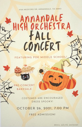 Fall Concerts