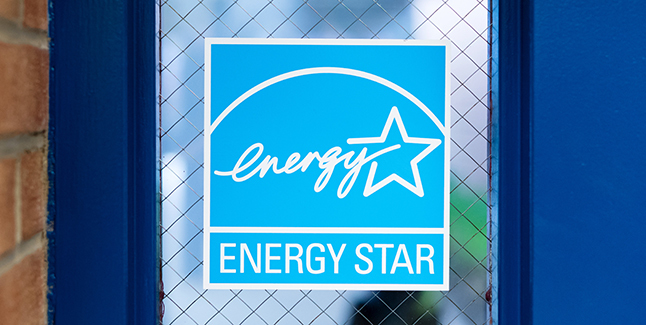 graphic of blue energy star logo