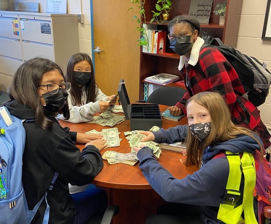 students raise money for charity
