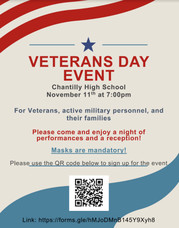 veteran's day event flyer
