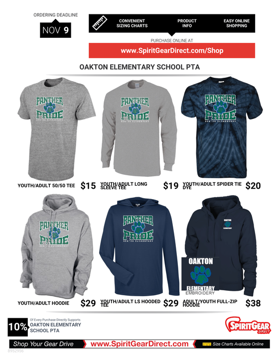 spirit wear