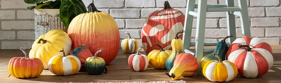 painted pumpkin