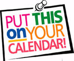 Put this on your calendar