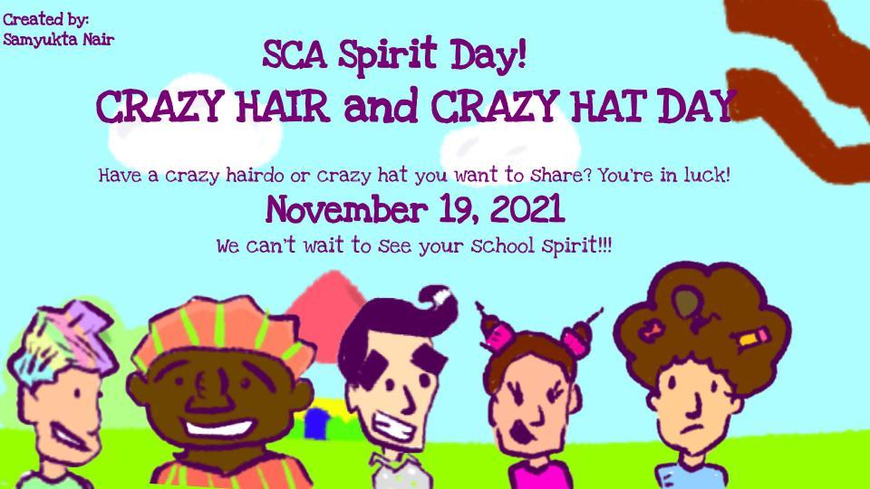 SCA Spirit Day Friday