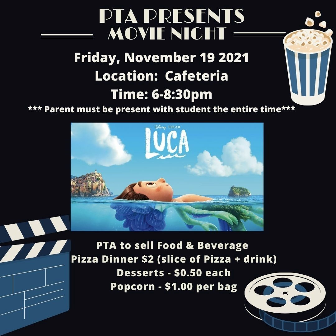 PTA Movie Night This Friday