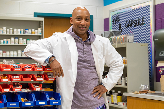 photo of pharmacy technician teacher Rick Cutting