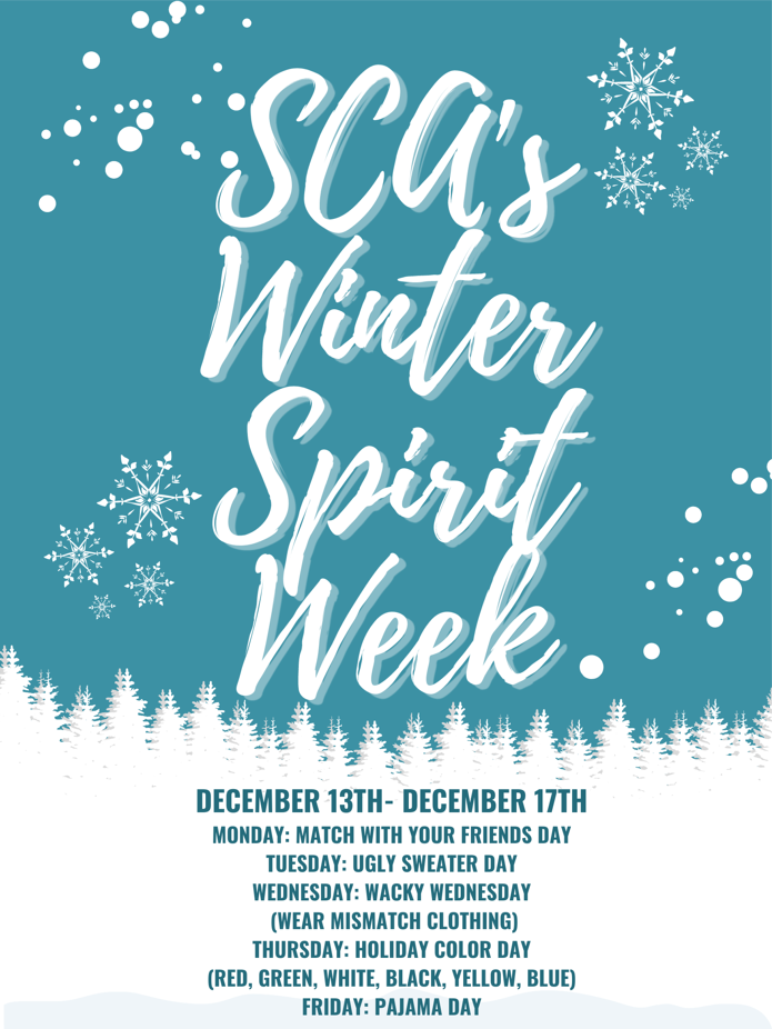 SCA Winter Spirit Week