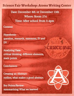 AWC Science Fair Flyer