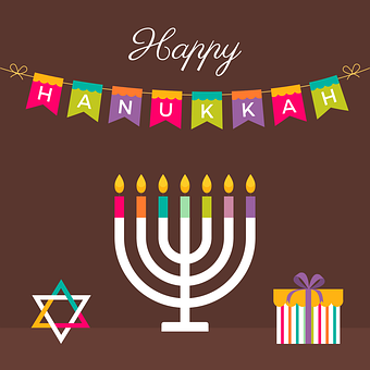 Happy Hanukkah graphic
