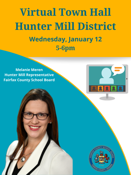 January Town Hall flyer