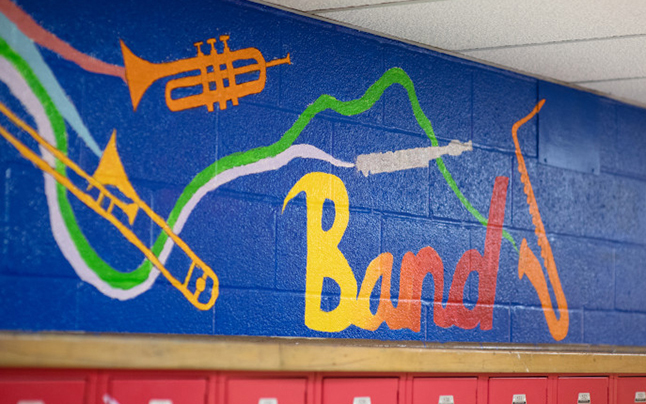 Band mural