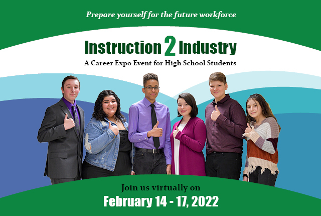 Instruction 2 Industry Career Expo graphic