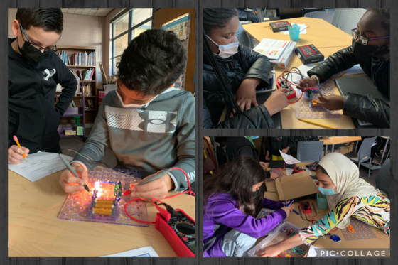 5th grade electrical engineers in STEAM