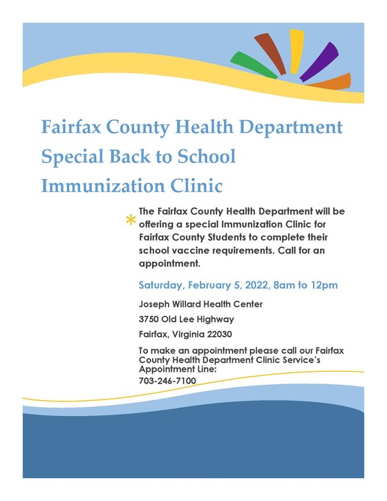 Back to School Immunization Clinic