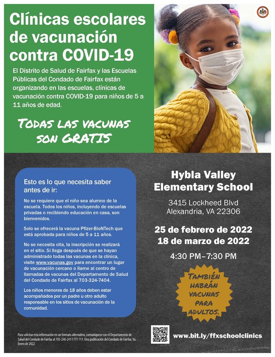 COVID Vaccination Clinic Flyer