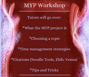 MYP Workshop Flyer