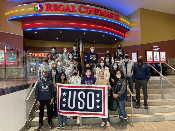 USO Hosts WSHS Military Ambassador's Club