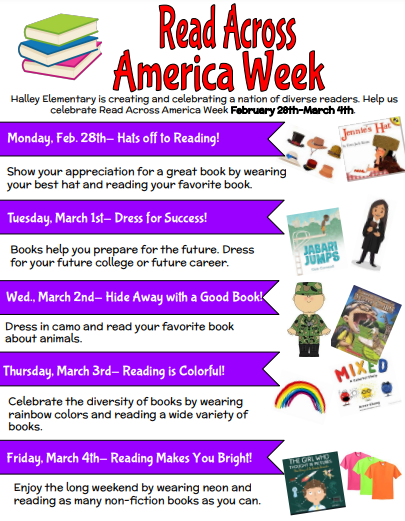 Read Across America Halley ES 02.25.22