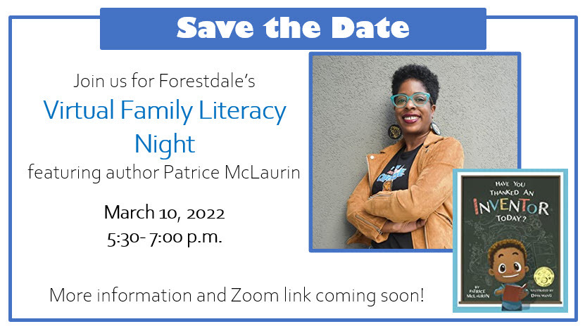 Save the Date: Family Literacy Night