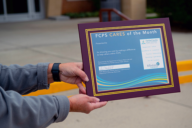 FCPS CARES certificate
