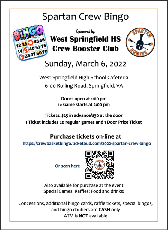 2022 Crew Bingo