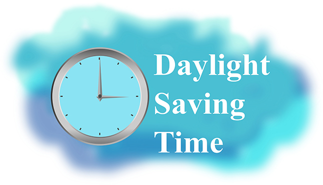 Daylight savings time.