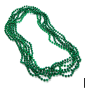 green necklaces
