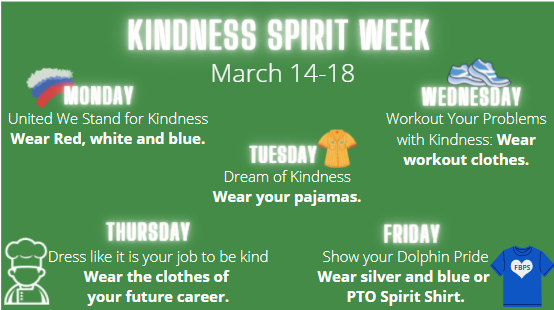 Kindness Spirit Week