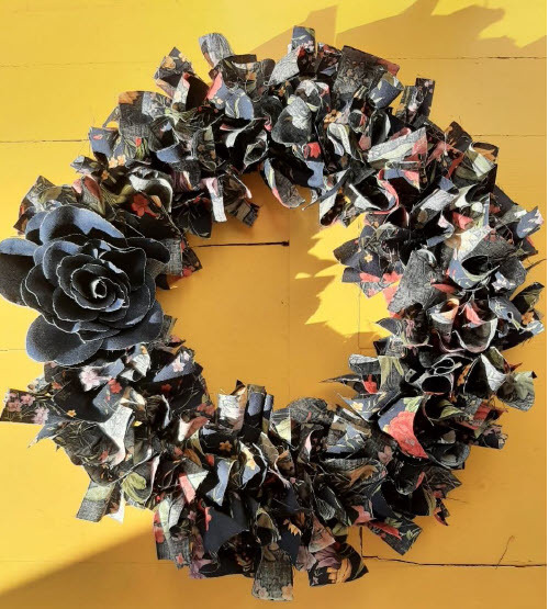 Fabric Wreath
