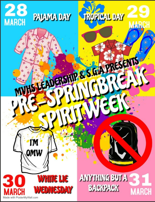 Pre-SpringBreak Spirit Week