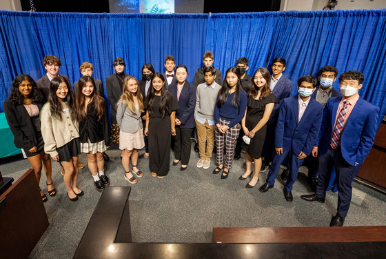 2022 Regional Science Fair winners. 