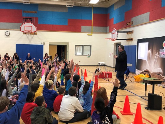 Magic Math assembly with Brian Curry. 
