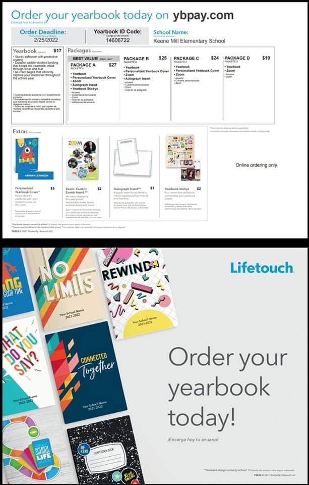yearbook order