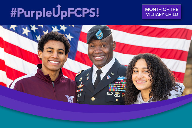 Purple Up! Day - Month of the Military Child